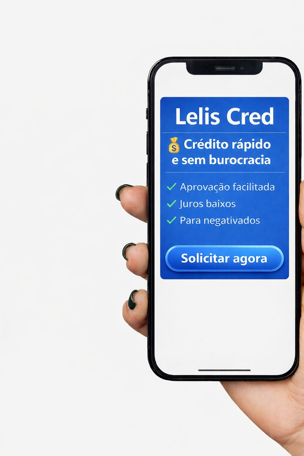 Mao com celular